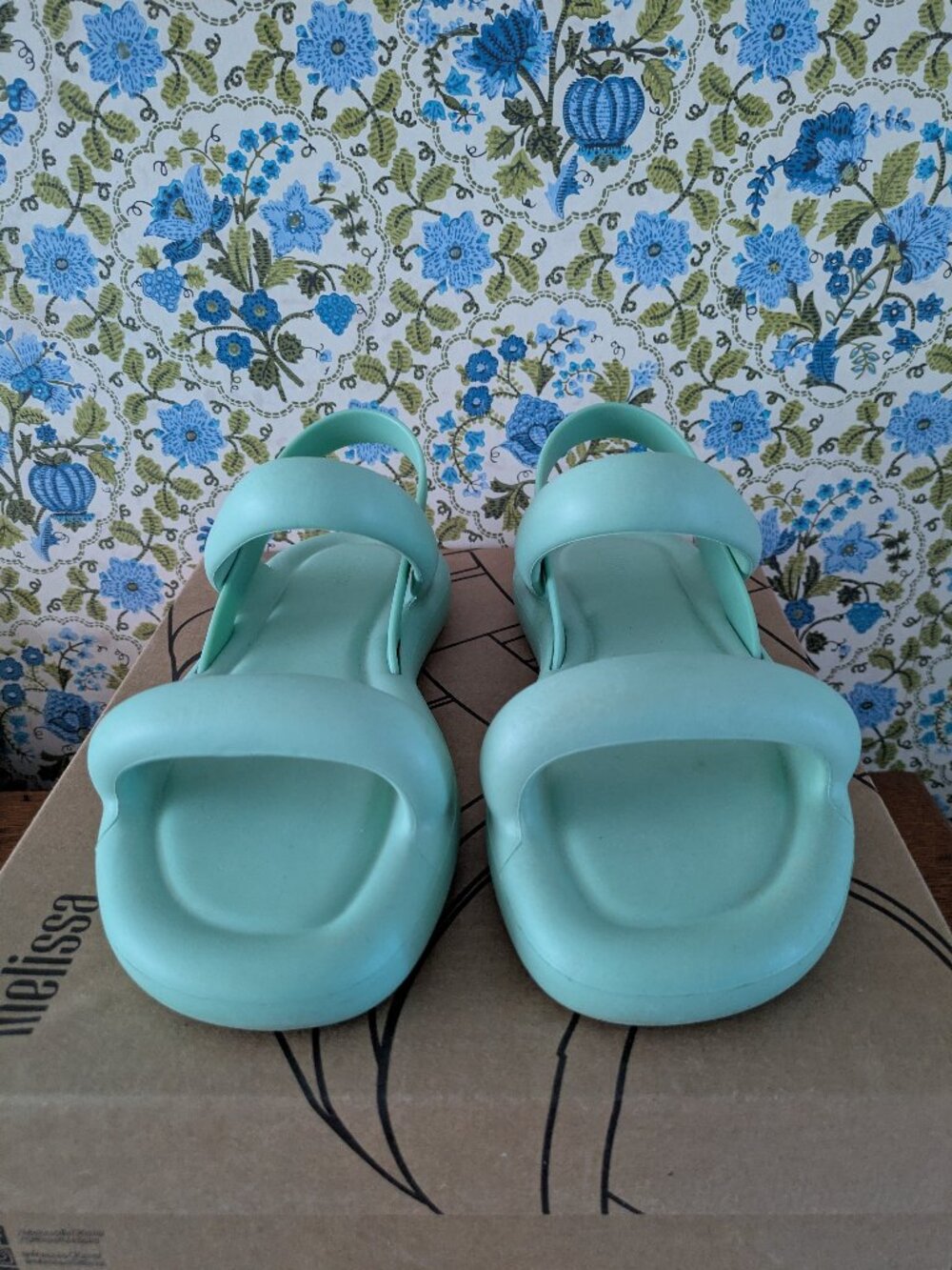 Melissa Free Bloom Sandal Mint Green New with Box! Size US 7